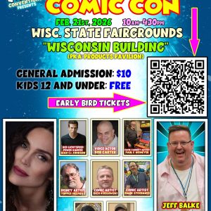 Milwaukee Comic Con (Early Bird Entry at 9:30am)