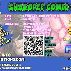 Shakopee Comic Con (Early Bird)